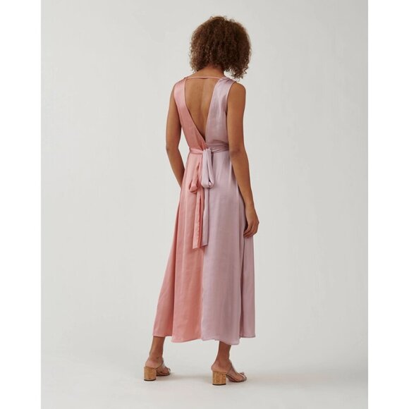 Rocky Barnes The Bright Side Dawn Slip Dress Desert Rose Womens Size Large - Picture 3 of 9